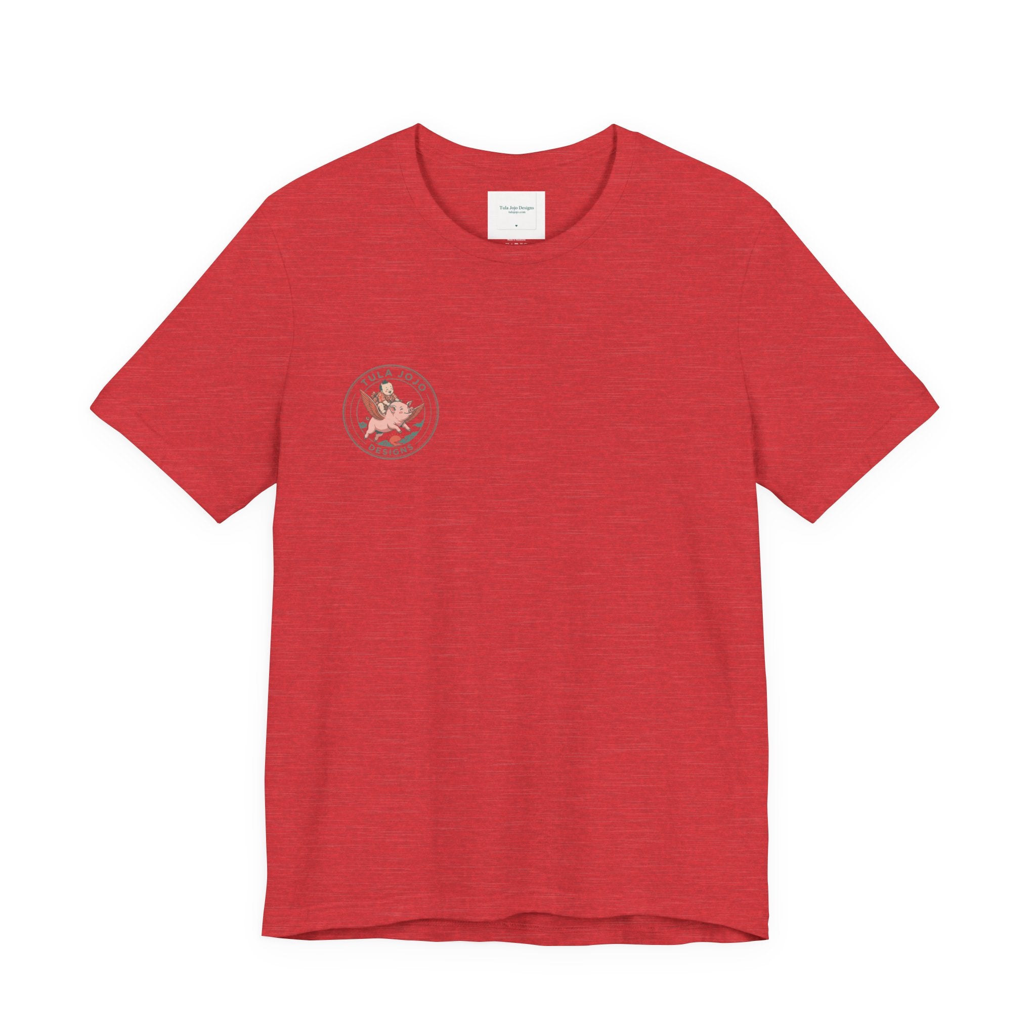 Unisex T Shirt Meditation  — “The Only Way Out Is In” Lotus Buddha