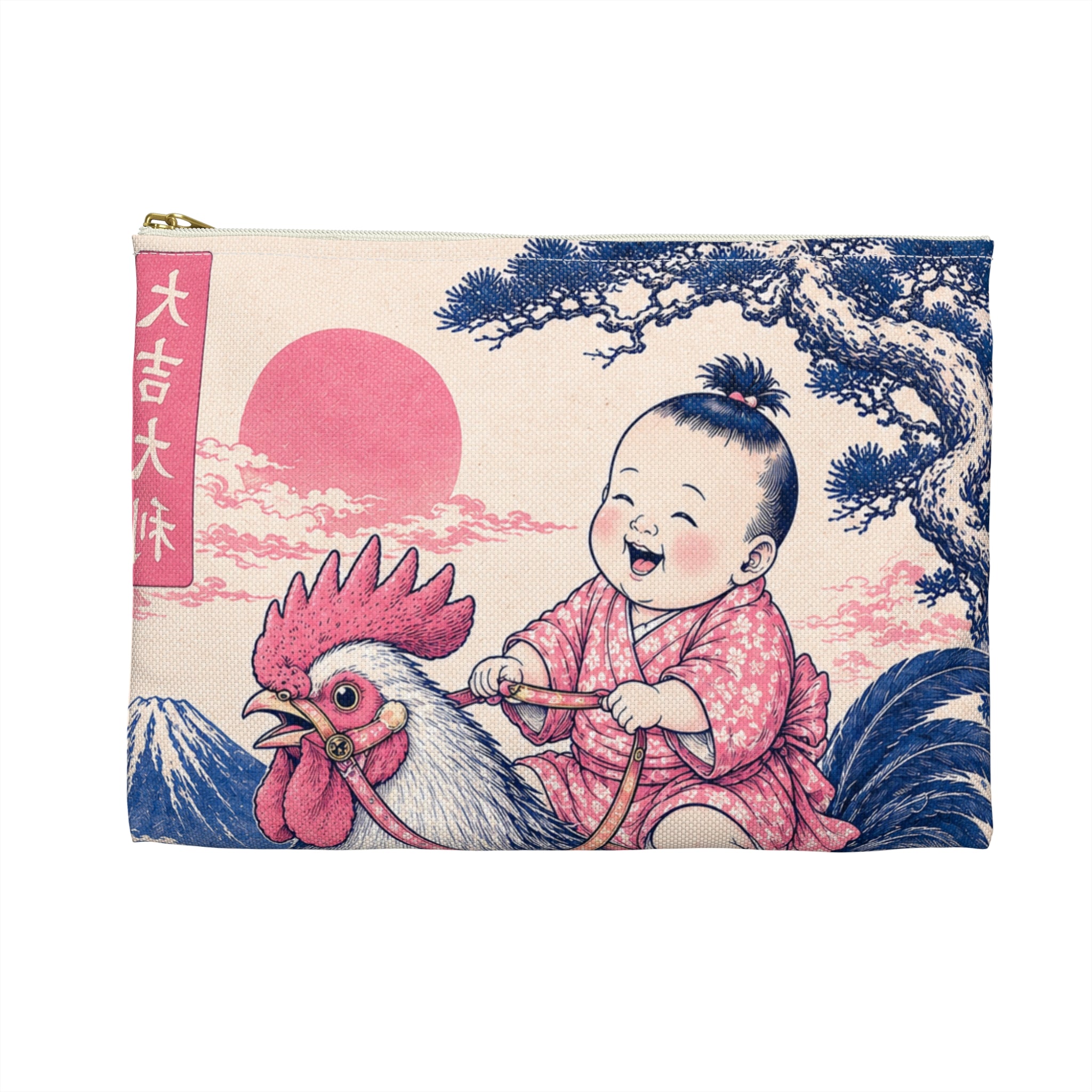 Accessory Pouch — Cute Baby & Rooste Zip Pouch Bag