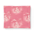“Comforter – Nostalgia Beachcomber Girl vintage tropical bedding with nostalgic beach illustration”