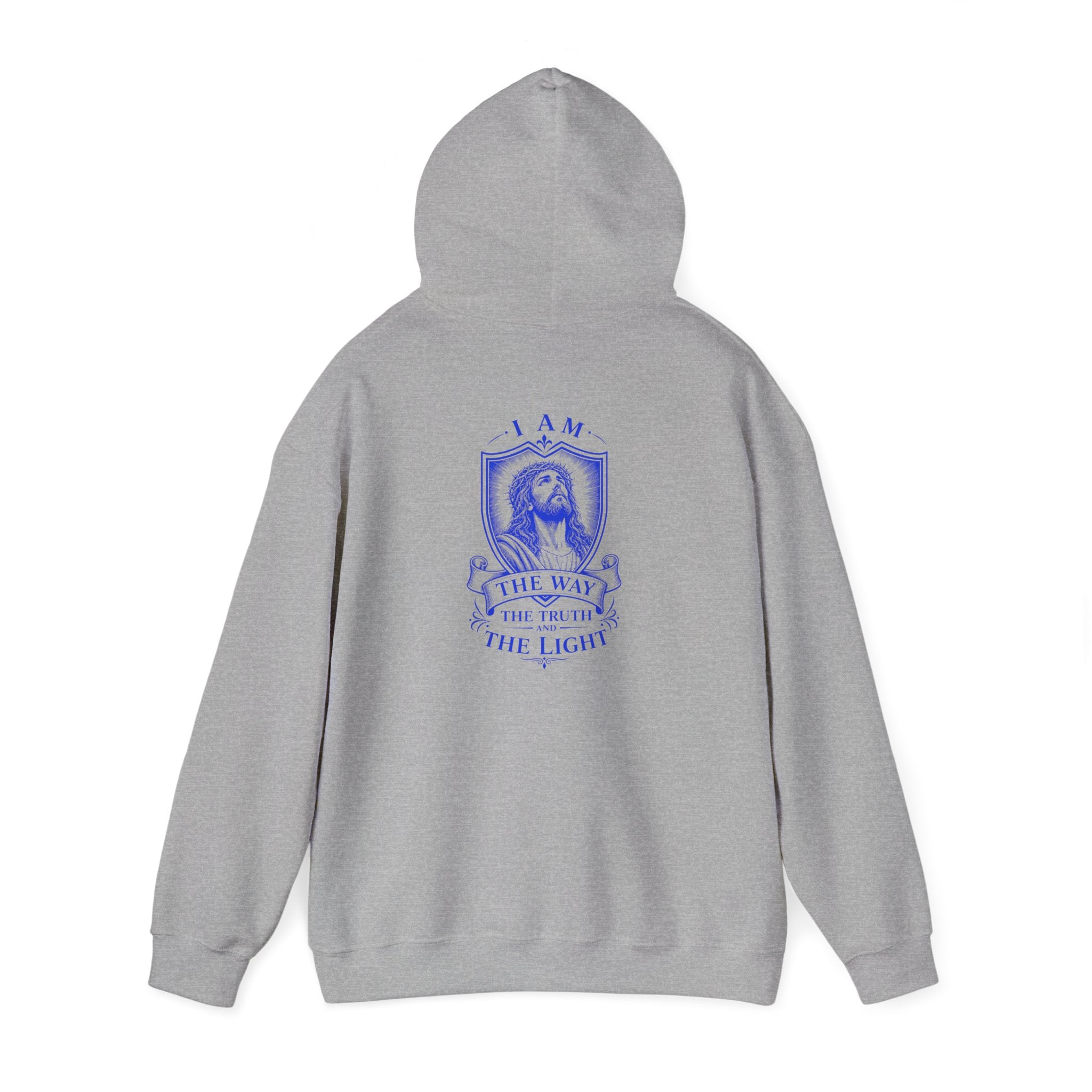 Unisex Hoodie — "The Way, The Truth, The Light" Christian Faith Pullover