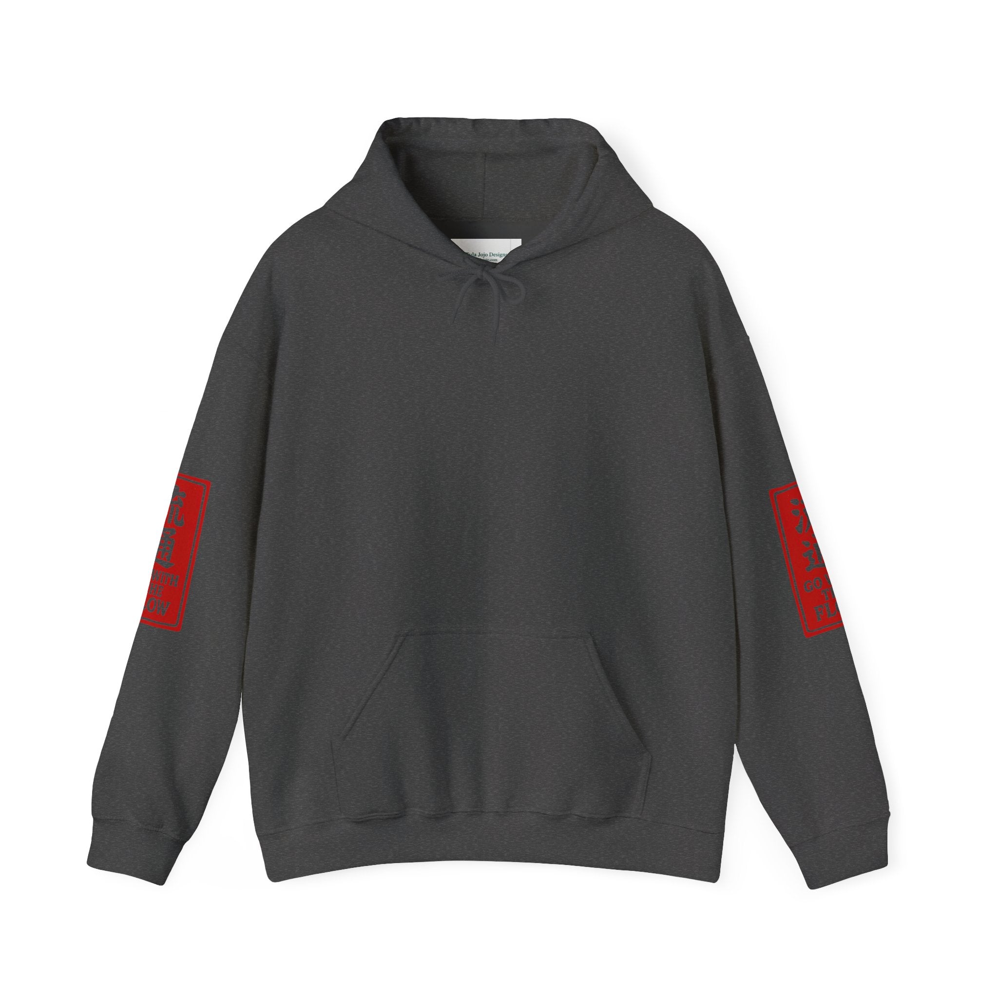 Unisex Hoodie — Vintage Japanese Ukiyo-e Wave & Man Graphic Hooded Sweatshirt
